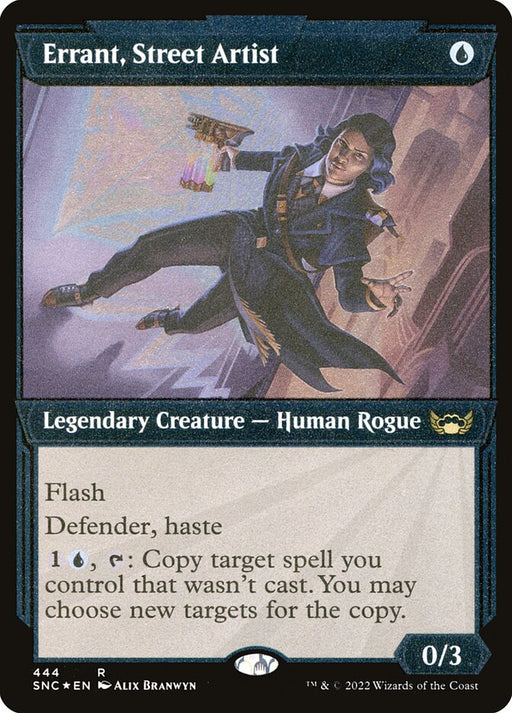 Errant, Street Artist - Inverted - Legendary - Showcase - Etched (Foil)