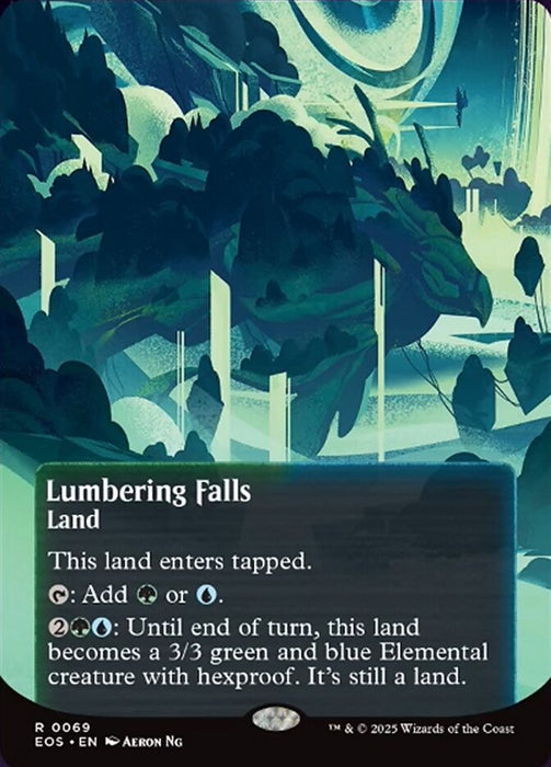 Lumbering Falls - Borderless (Foil)