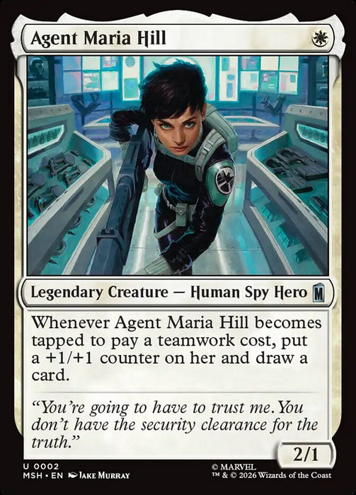 Agent Maria Hill - Legendary