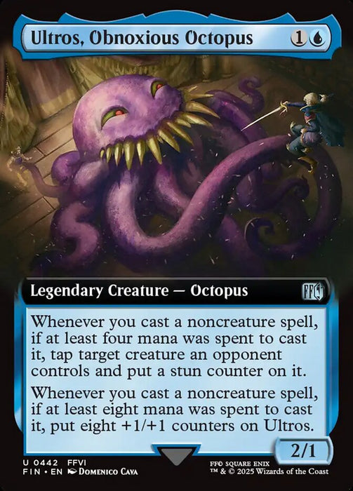 Ultros, Obnoxious Octopus - Extended Art - Legendary (Foil)