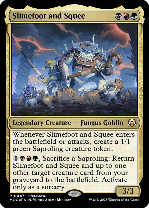 Slimefoot and Squee - Legendary (Foil)