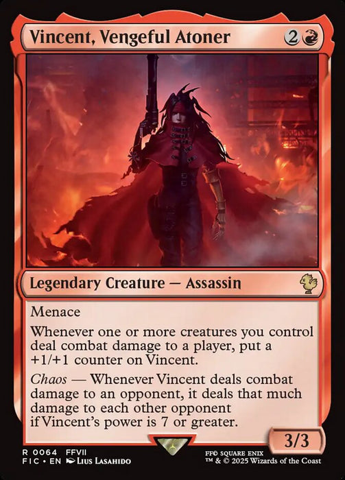 Vincent, Vengeful Atoner - Legendary - Surge Foil
