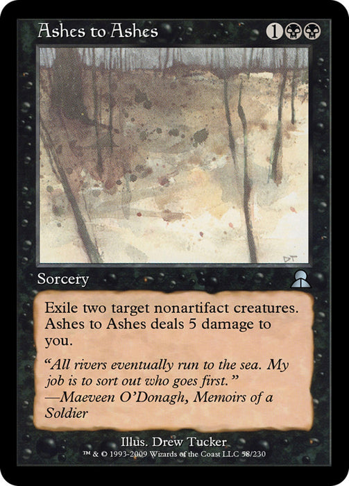 Ashes to Ashes (Foil)