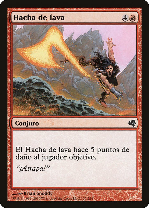 Hacha de lava - Lava Axe