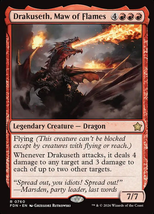 Drakuseth, Maw of Flames - Legendary