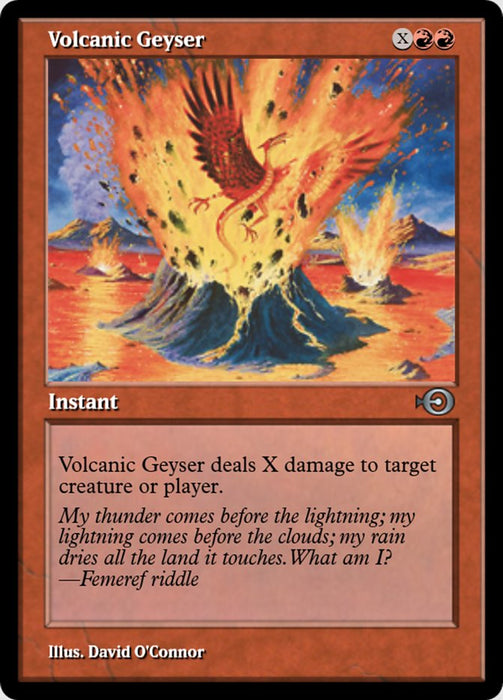Volcanic Geyser (Foil)