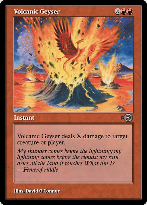 Volcanic Geyser (Foil)