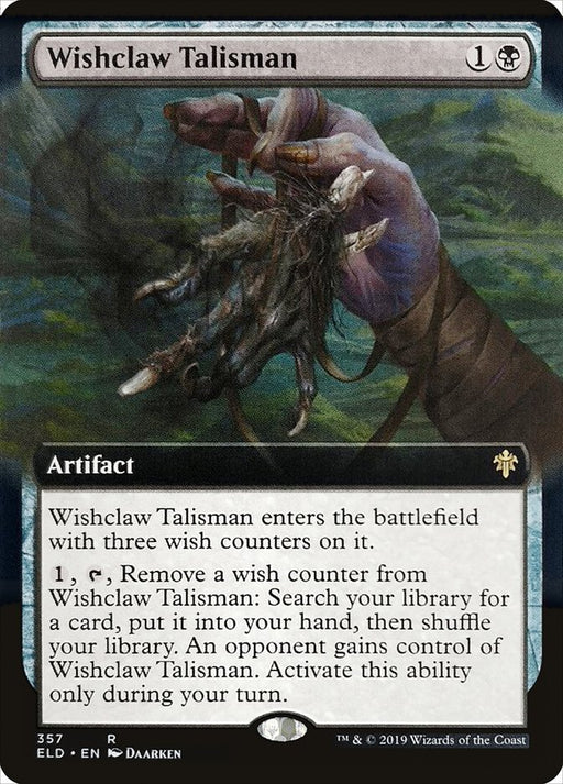 Wishclaw Talisman - Extended Art