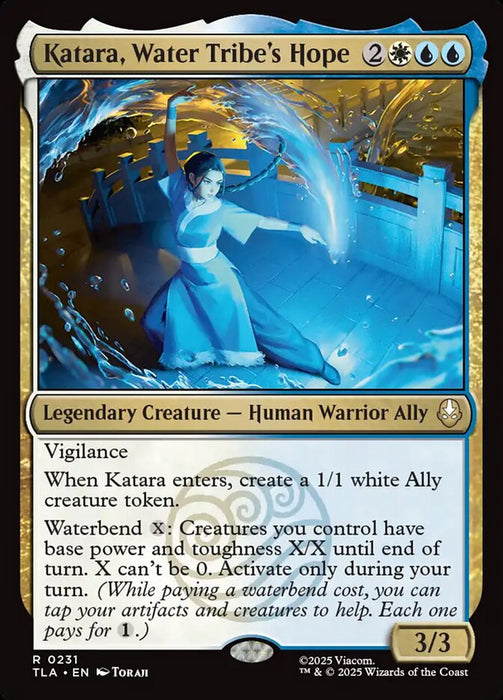 Katara, Water Tribe's Hope - Legendary (Foil)
