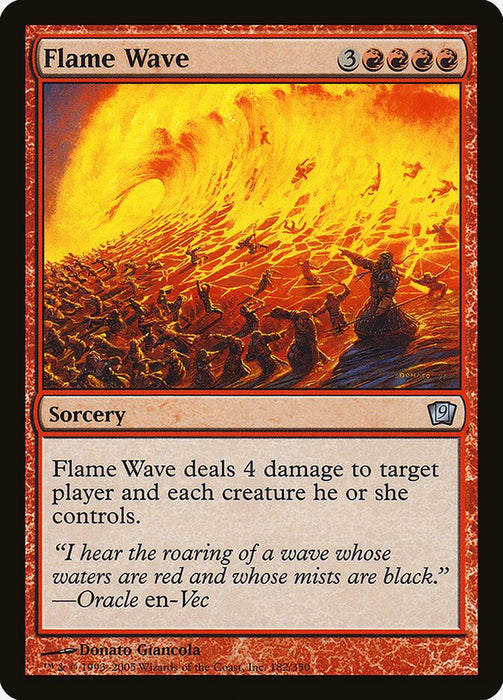 Flame Wave (Foil)
