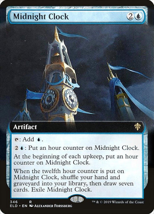 Midnight Clock - Extended Art