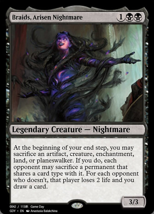 Braids, Arisen Nightmare - Legendary