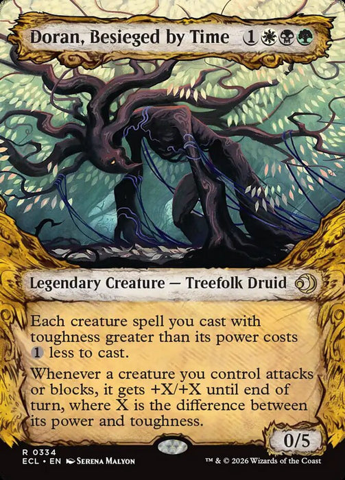 Doran, Besieged by Time - Borderless - Legendary - Showcase