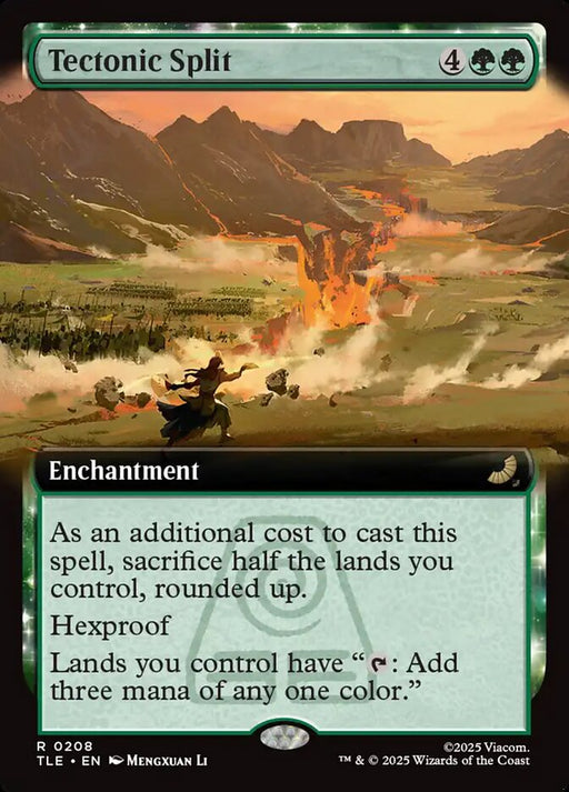 Tectonic Split - Enchantment - Extended Art