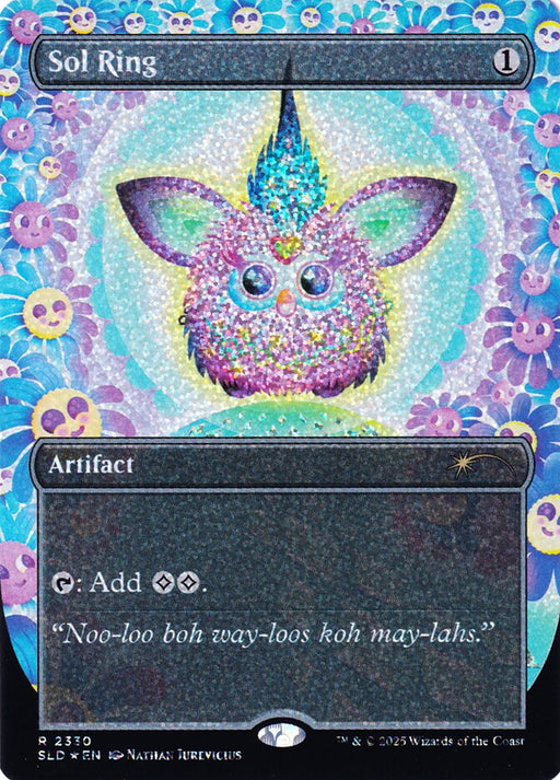 Sol Ring - Borderless - Full Art - Inverted (Foil)