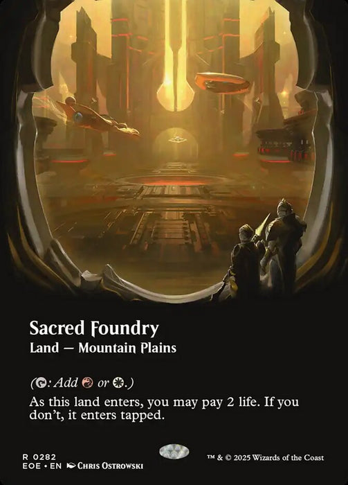 Sacred Foundry - Borderless - Extended Art