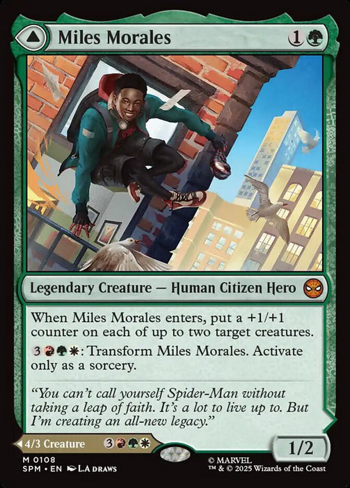 Miles Morales // Ultimate Spider-Man - Legendary (Foil)