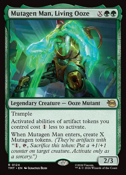 Mutagen Man, Living Ooze - Legendary (Foil)