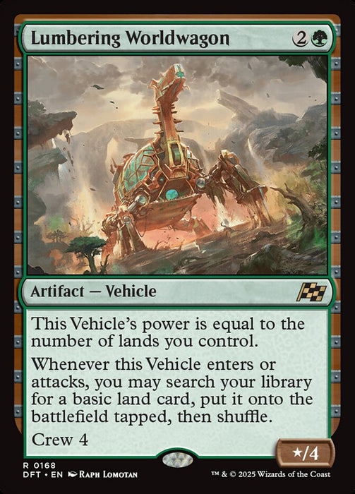 Lumbering Worldwagon (Foil)