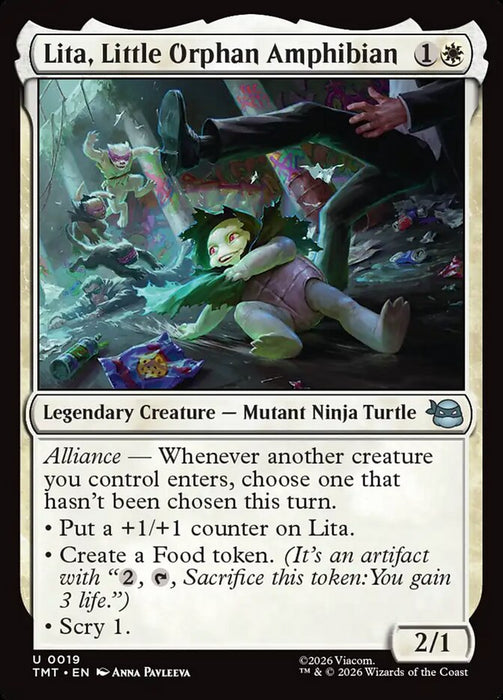 Lita, Little Orphan Amphibian - Legendary (Foil)
