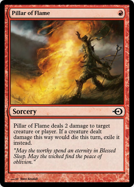 Pillar of Flame (Foil)