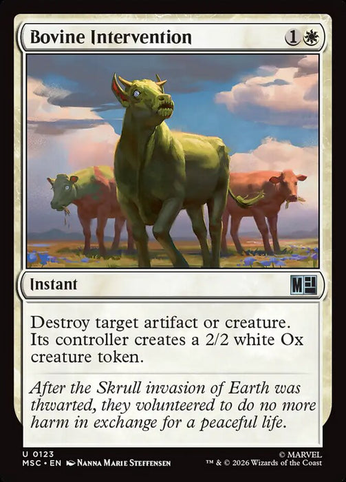 Bovine Intervention - Surge Foil