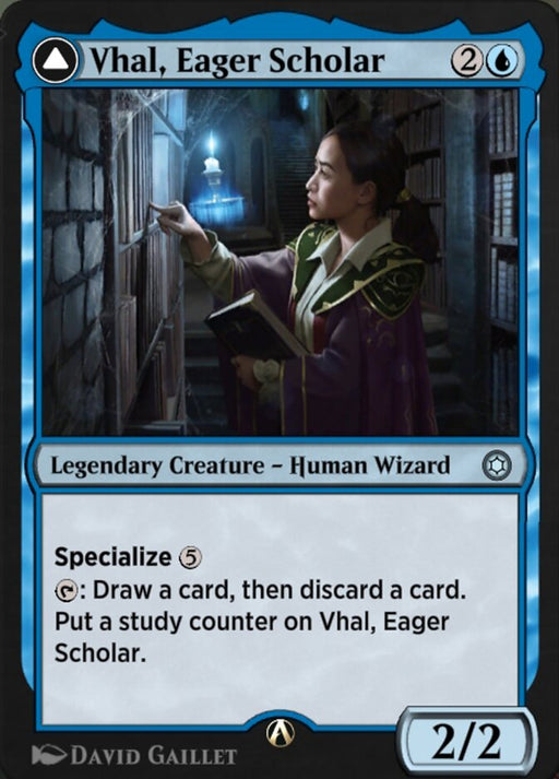 Vhal, Eager Scholar - Legendary