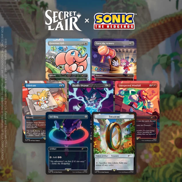 Secret Lair x Sonic: Chasing Adventure Non Foil