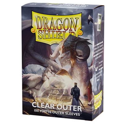 Dragon Shield Matte Clear: Outer Sleeves (100)