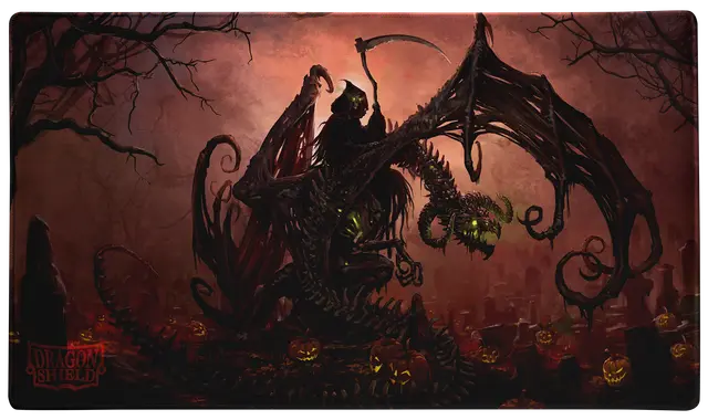 DRAGON SHIELD PLAYMAT WITH TUBE THE REAPER HALLOWEEN 2025