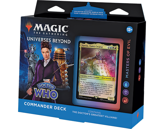 Universes Beyond: Doctor Who Commander Deck Masters of Evil