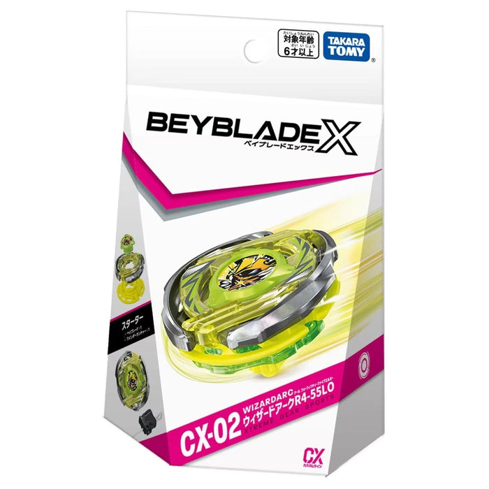 Beyblade X - CX-02 WizardArc R4-55LO Starter