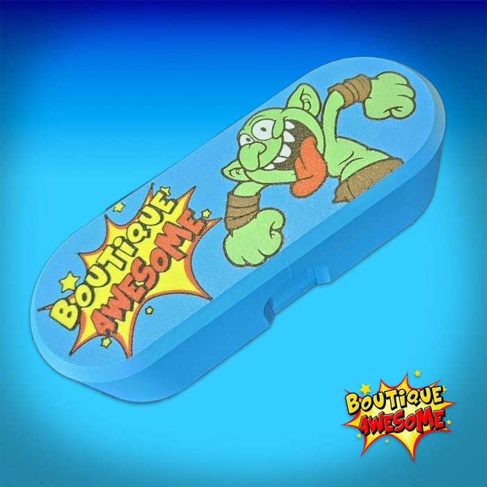 🌀 BEYBLADE X, DECK CASE, Goblin Awesome (rounded)  – Awesome Essentials
