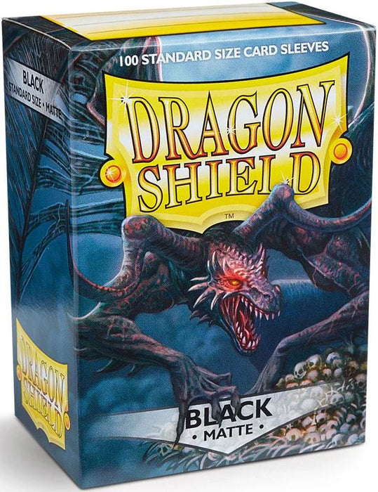 Dragon Shield Matte Sleeves - Black