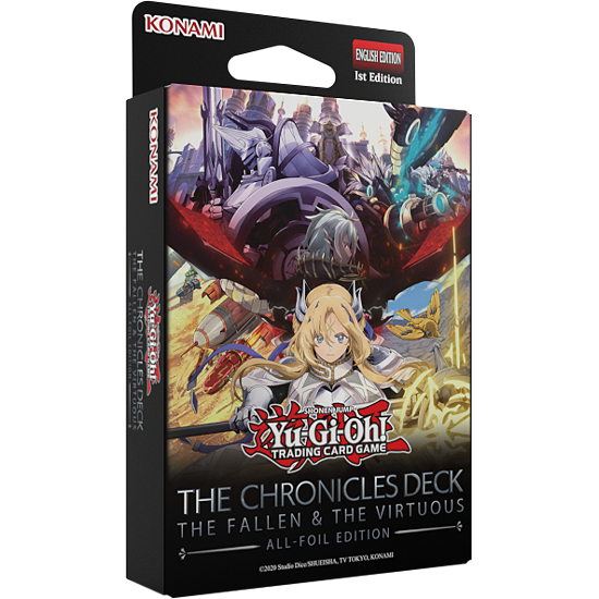 Yugioh - Structure Deck: THE CHRONICLES DECK: The Fallen & The Virtuous (All-Foil Edition)