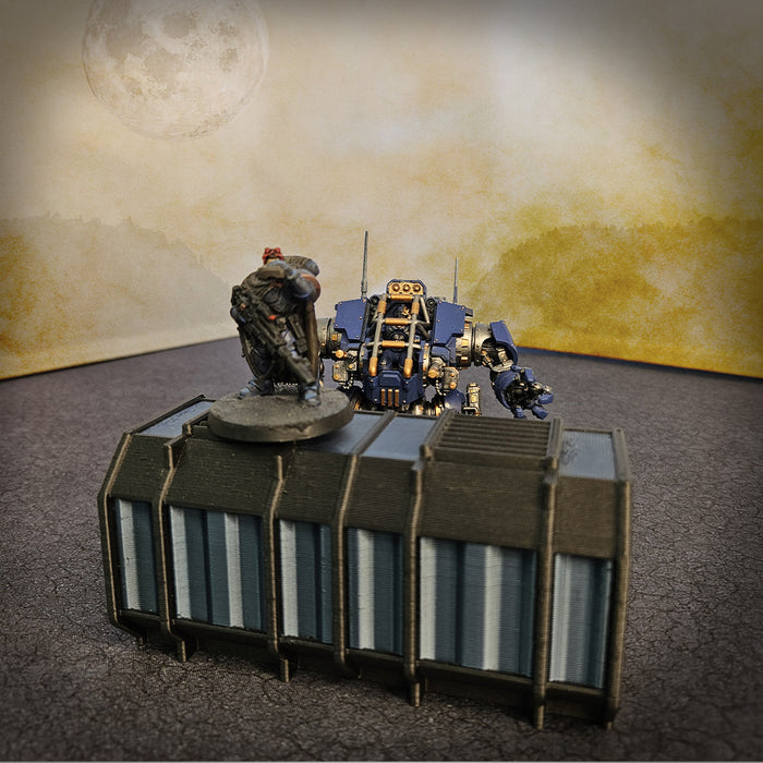 Conteneur Industriel – Terrain de Tabletop : Awesome Essentials