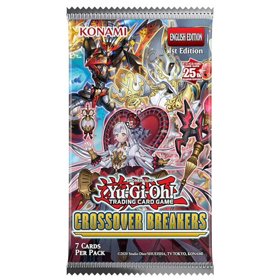 !Booster Pack - YuGiOh Crossover Breakers 1st Edition