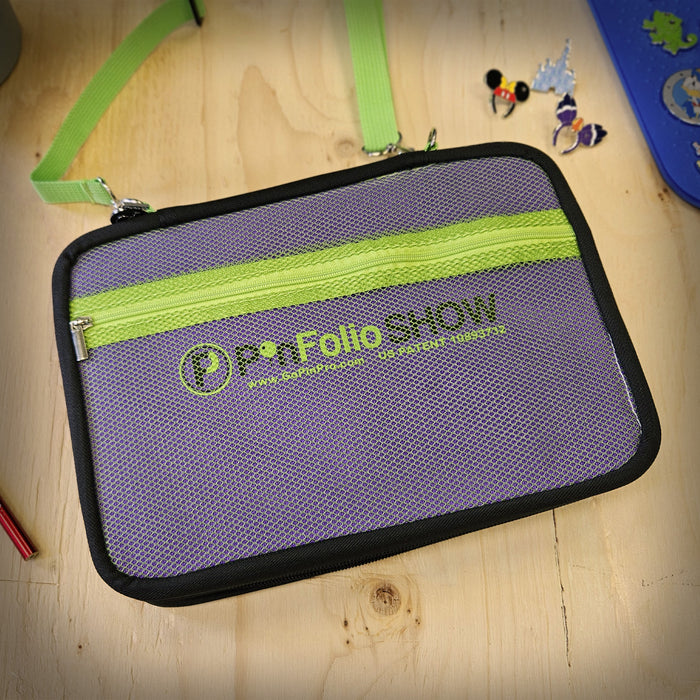 PinFolio Classic Show - Purple / Black / Green