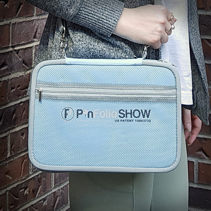 PinFolio Classic Show - Silver / Blue