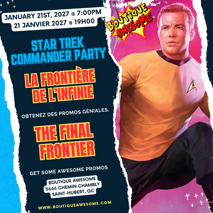 🎉 Commander Party – January 21st @ 7 PM! 🎉