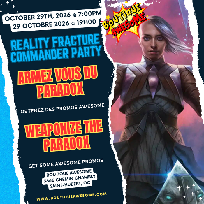 🎉 Commander Party – October 29th @ 7 PM! 🎉