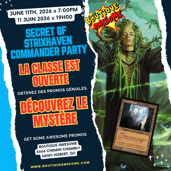 🎉 Commander Party – June 11th @ 7 PM! 🎉