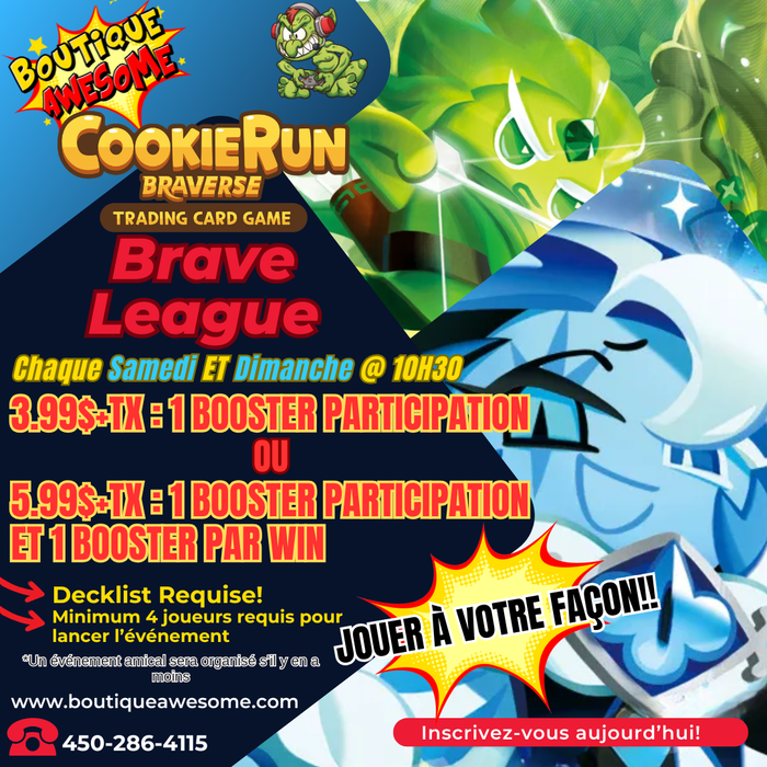 Cookie Run Brave League Event