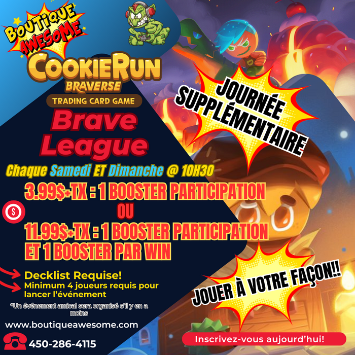Cookie Run Brave League Event