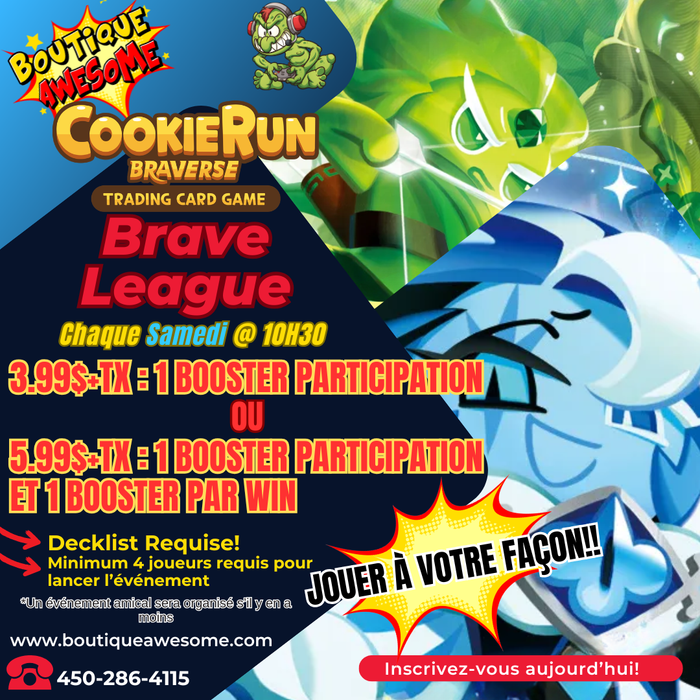 Cookie Run Brave League Event
