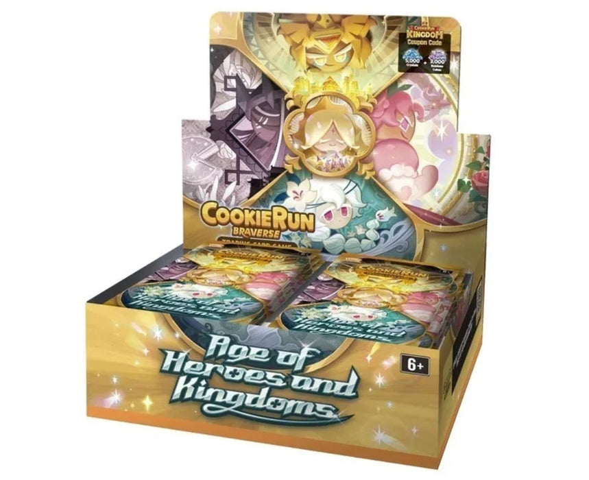Cookie Run Braverse - Booster Box - Age of Heroes and Kingdoms - EN