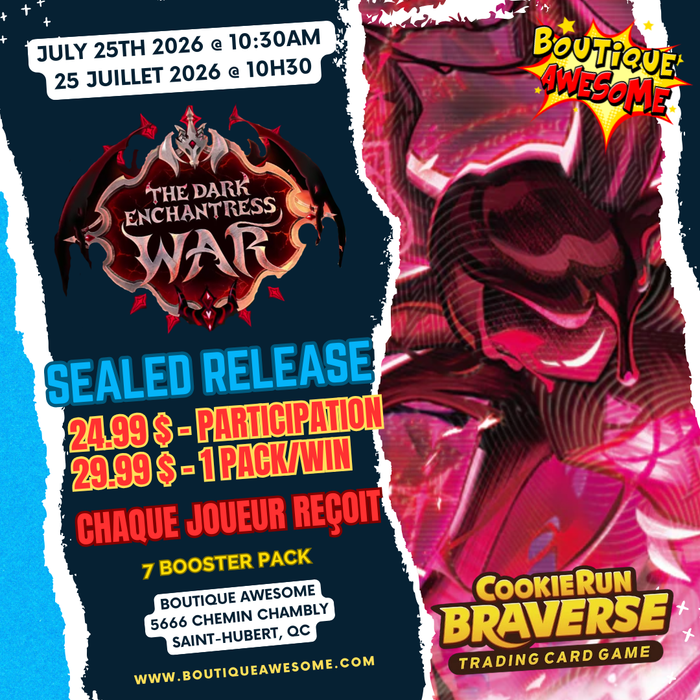 Cookie Run Dark Enchantress War Release Event