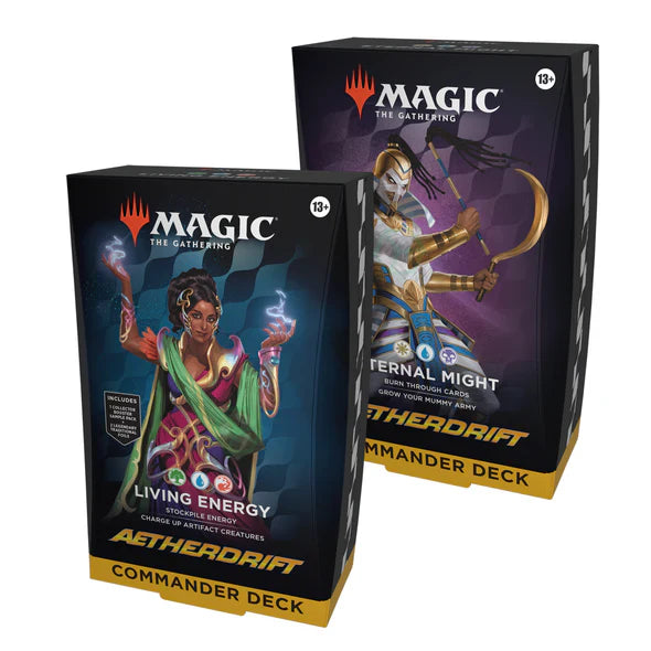 Magic: The Gathering Aetherdrift Commander Decks (Set of 2)