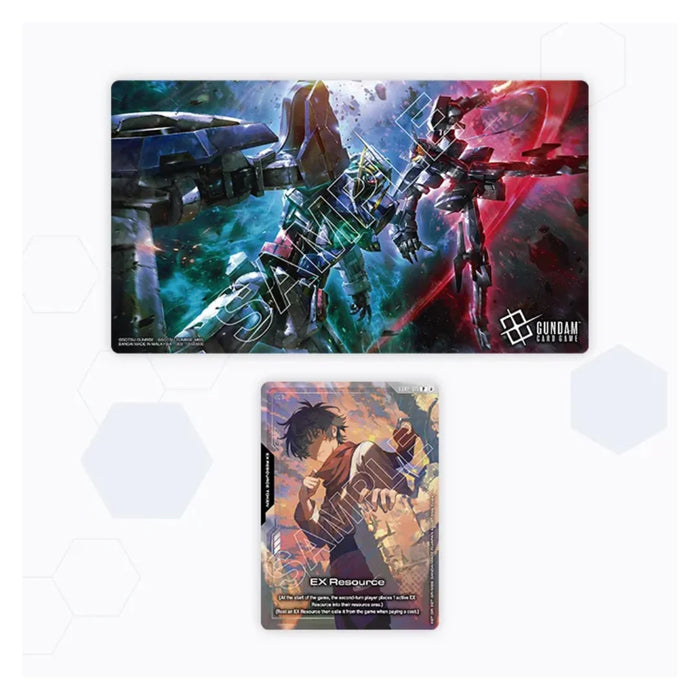 Gundam CG Playmat/Card Case Set Mobile Suit Gundam 00