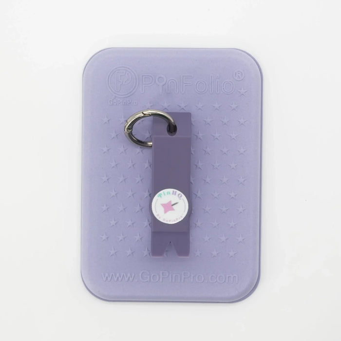 GoPinPro Mini Pin Popper Keychains - Purple